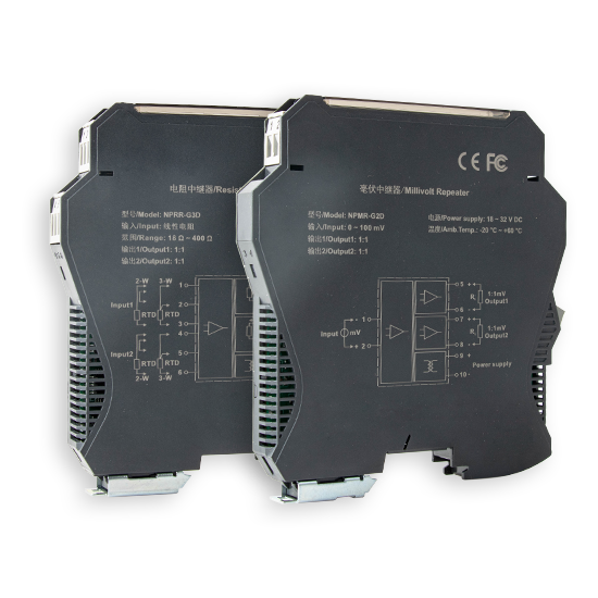 博天堂网址MIK-SGR600电阻毫伏中继器485通讯信号隔离器