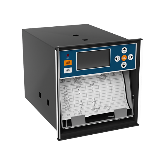 博天堂网址R1200 1-12路 液晶智能 打印有纸记录仪 电流/电压/温度/压力